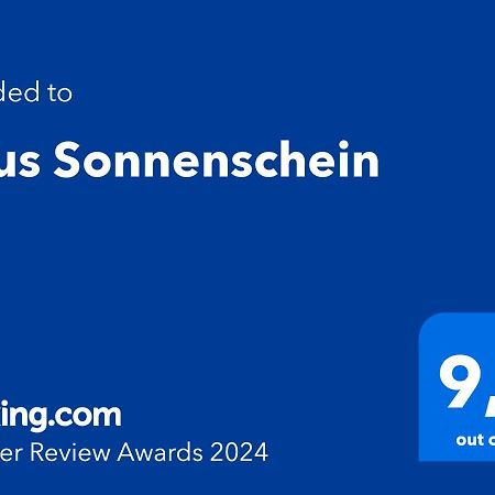 Appartamento Haus Sonnenschein Witten Esterno foto
